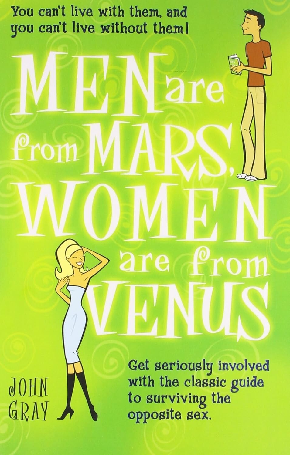 Men are from Mars, Women are from Venus By John Gray (Paperback) – NEW