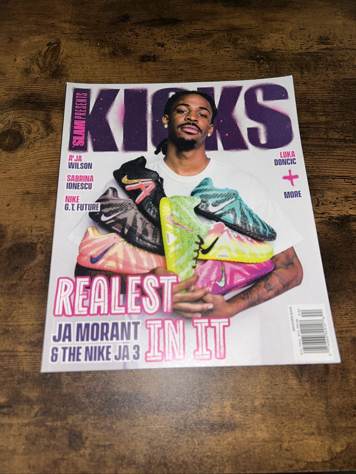 SLAM PRESENTS KICKS Magazine Issue 28 2025 Ja Morant Realest In It Good