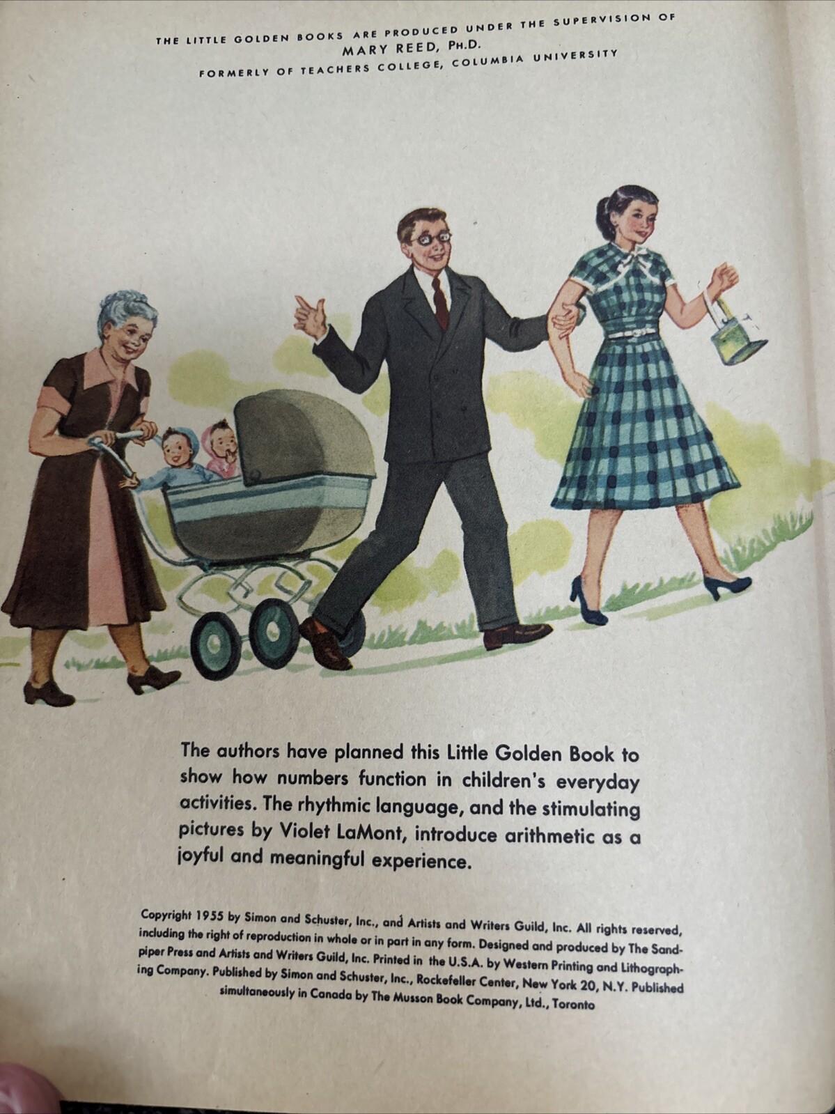 LITTLE GOLDEN NUMBERS 243 1955 A 1ST. EDITION .25