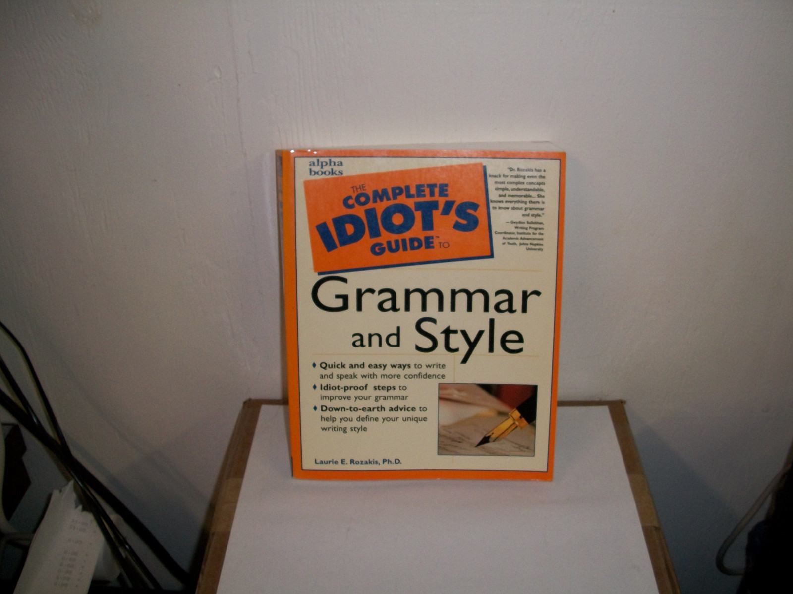 Complete Idiot&rsquo;s Guide to Grammar and Style by Rabbi Benjamin Blech and Laurie R