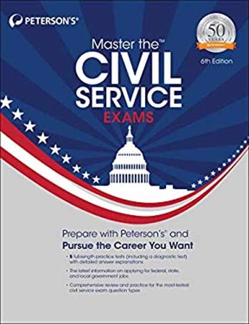 Master the Civil Service Exams Paperback Peterson&rsquo;s