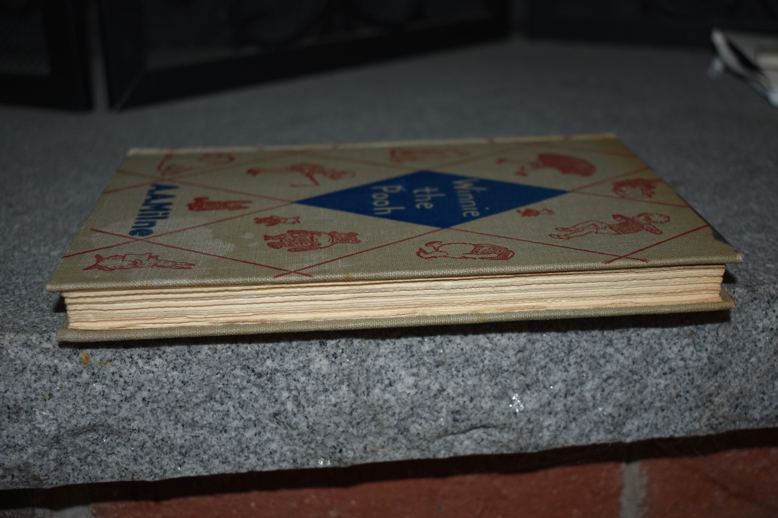 Vintage Winnie The Pooh Hardcover Book By A.A. Milne, E.P. Dutton & Co