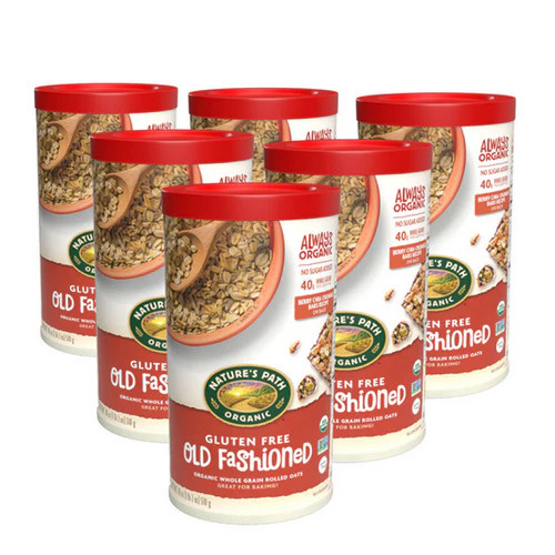Organic Oats Old Fashioned 18 Oz(Case Of 6) By Natures Path