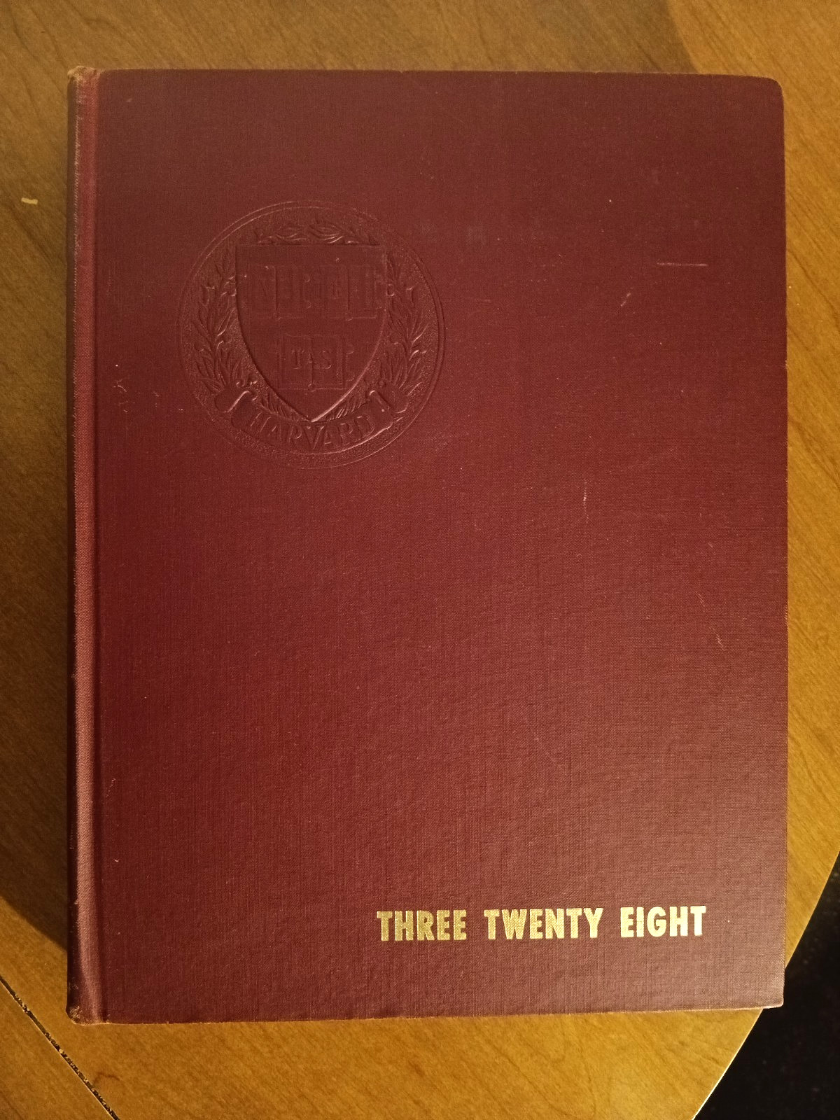 ~ HARVARD COLLEGE 1964 Yearbook Three Twenty Eight UNSIGNED ~