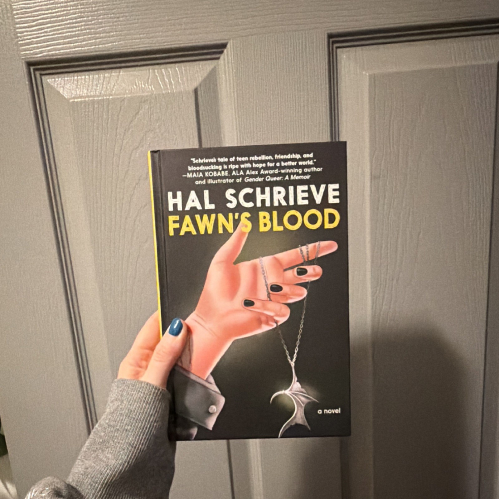 Fawn&rsquo;s Blood by Hal Schrieve Hardcover Seven Stories Press LGBT Vampire YA