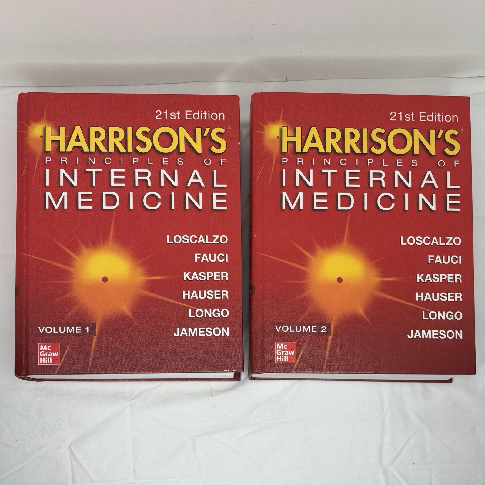 Complete Set Vol 1 2 Harrison&rsquo;s Principles Of Internal Medicine (21st Ed 2022)