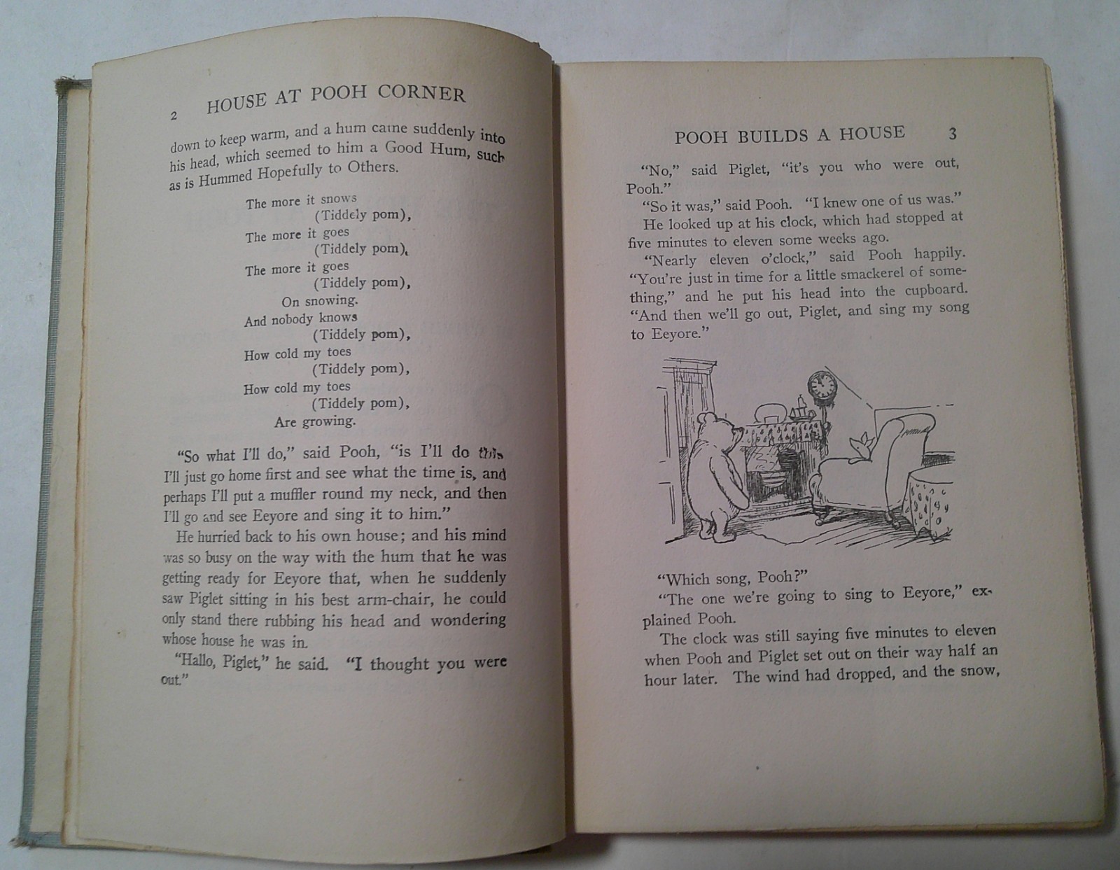 THE HOUSE AT POOH CORNER by A. A. Milne 1945 Illustrated by E. H. Shepard HB