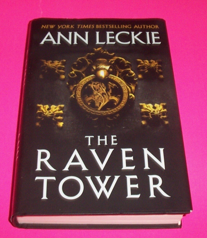 THE RAVEN TOWER ~ ANN LECKIE ~ HB / DJ / 1st / EX-LIB