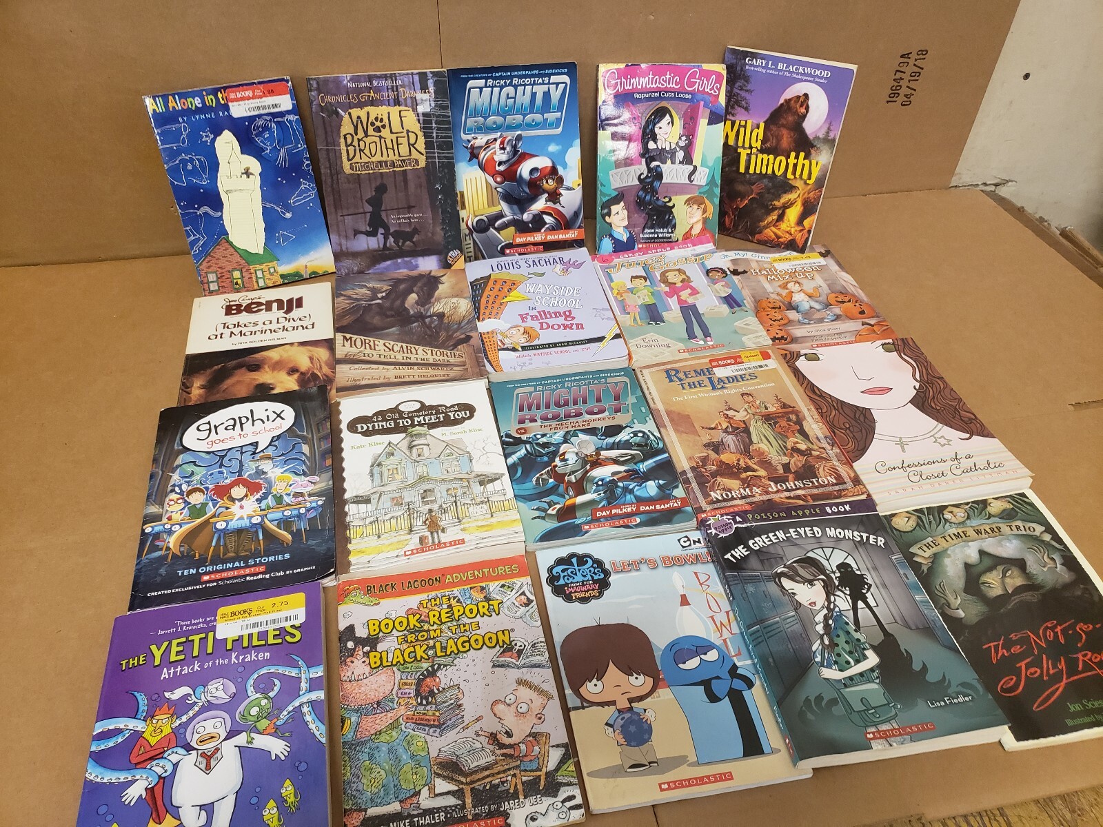 Lot of 10 Chapter ALL SCHOLASTIC Children Young RL 2-6 RANDOM UNSORTED BOOKS MIX