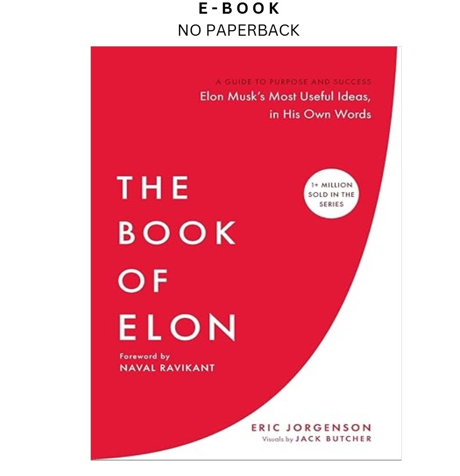 The Book of Elon: A Guide to Purpose and Suc, Eric Jorgenson 2026