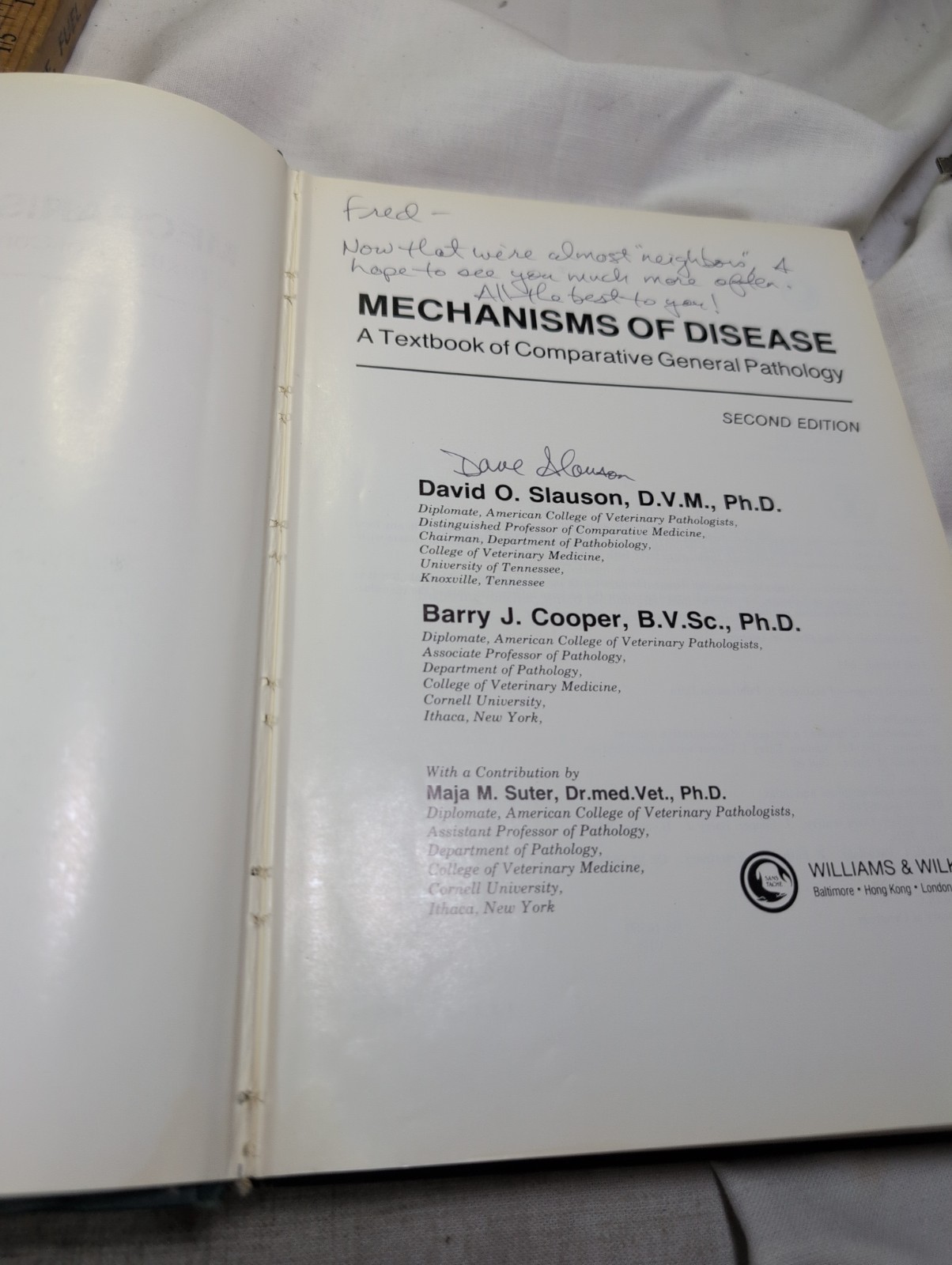 Mechanisms of Disease A Textbook of Comparative General Pathology 2nd Edition
