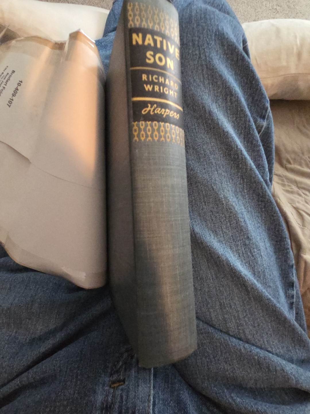 Native Son by Richard Wright (1940) 1st Edition 2nd Print Hardcover w/ D J