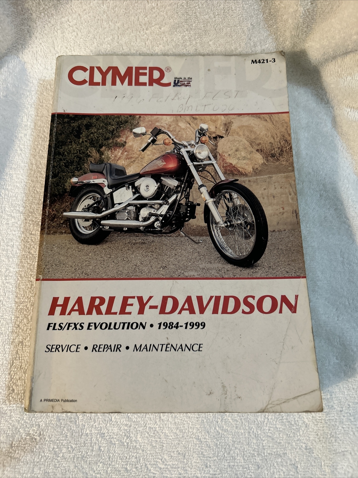 Harley-Davidson FLS/FXS Evolution, 1984 – 1999 by Penton Staff and Clymer…