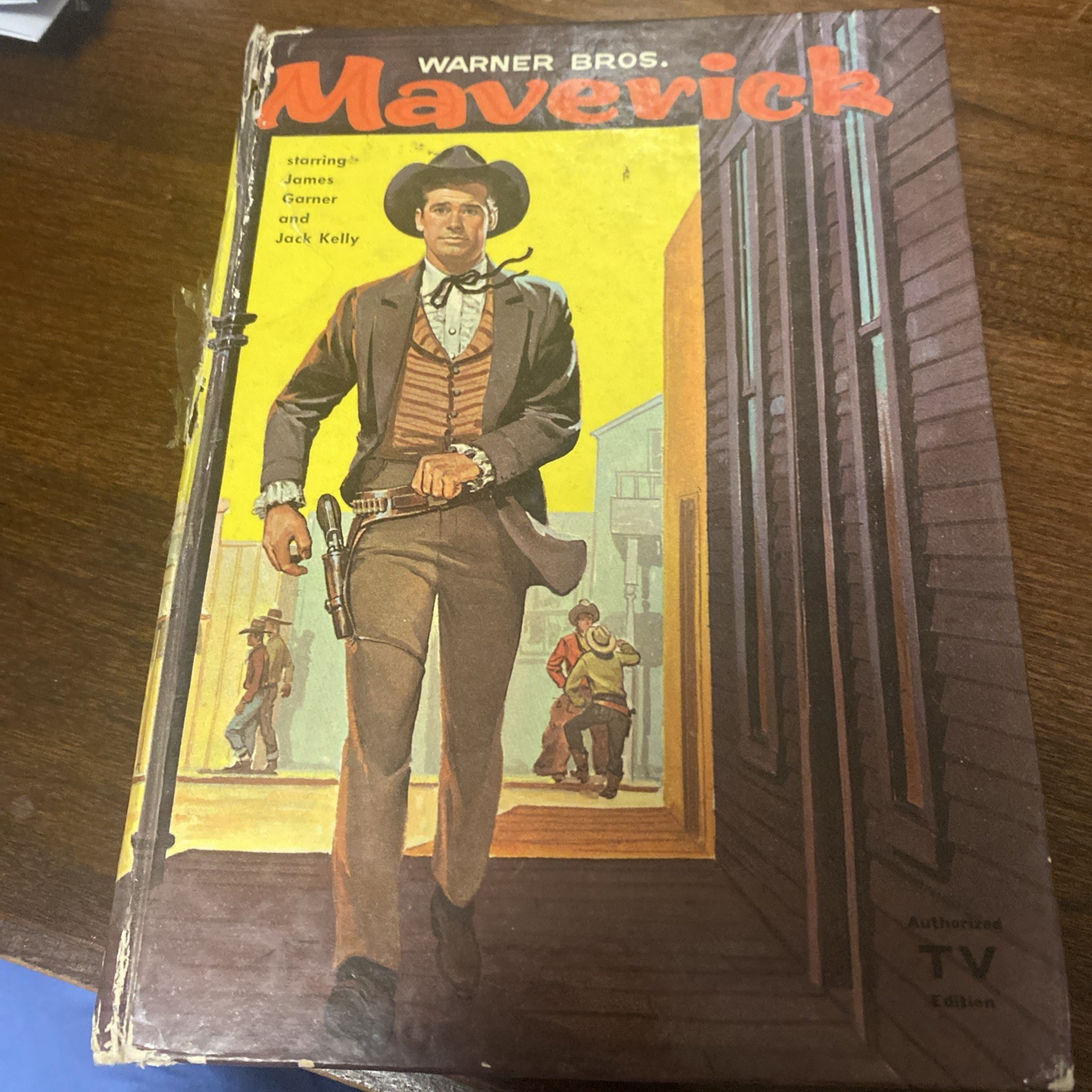 VINTAGE 1959 WARNER BROTHERS TV AUTHORIZED BOOK MAVERICK WHITMAN PUBLISHING