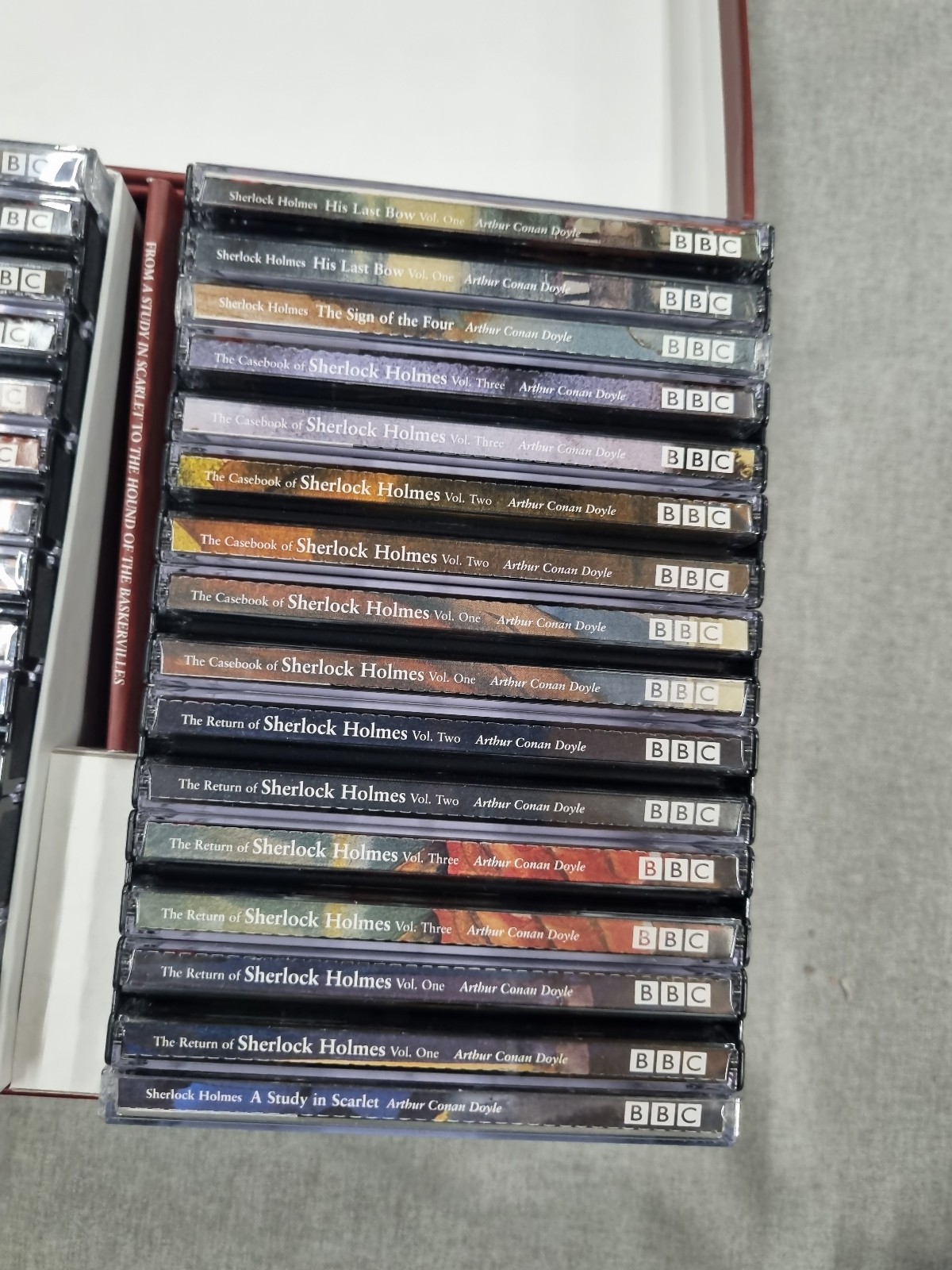 Complete Conan Doyle Sherlock Holmes BBC Radio Collection, 60 CD Audio Book Box