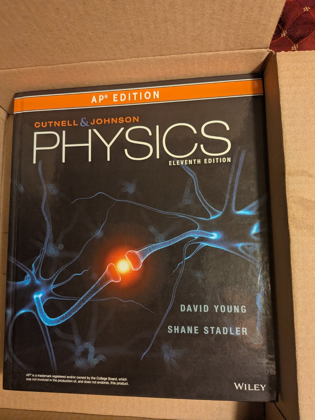 Physics AP Edition Eleventh Edition Hardcover By Johnson, Young, And Stadler