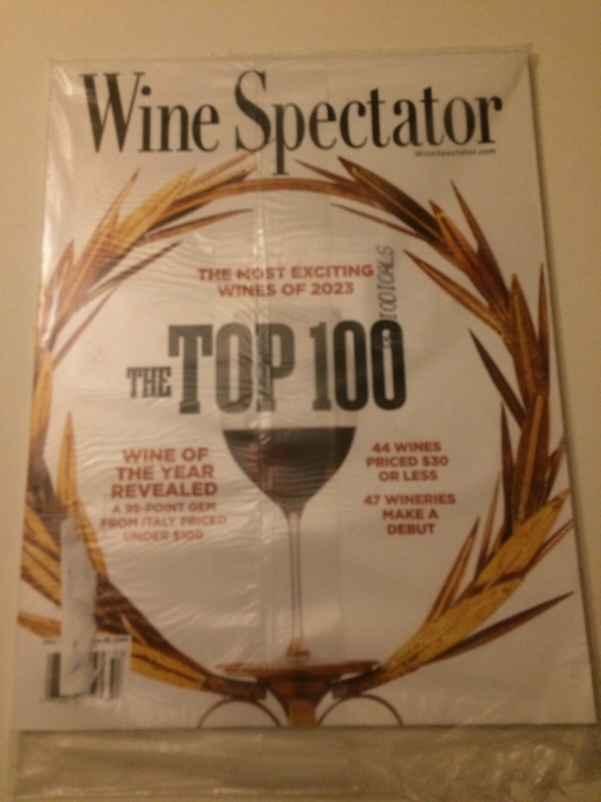 Wine Spectator Magazine~NEW~$5 Each~Dec 2023-Jan~Mar~Apr~May~June~July~Aug 2024