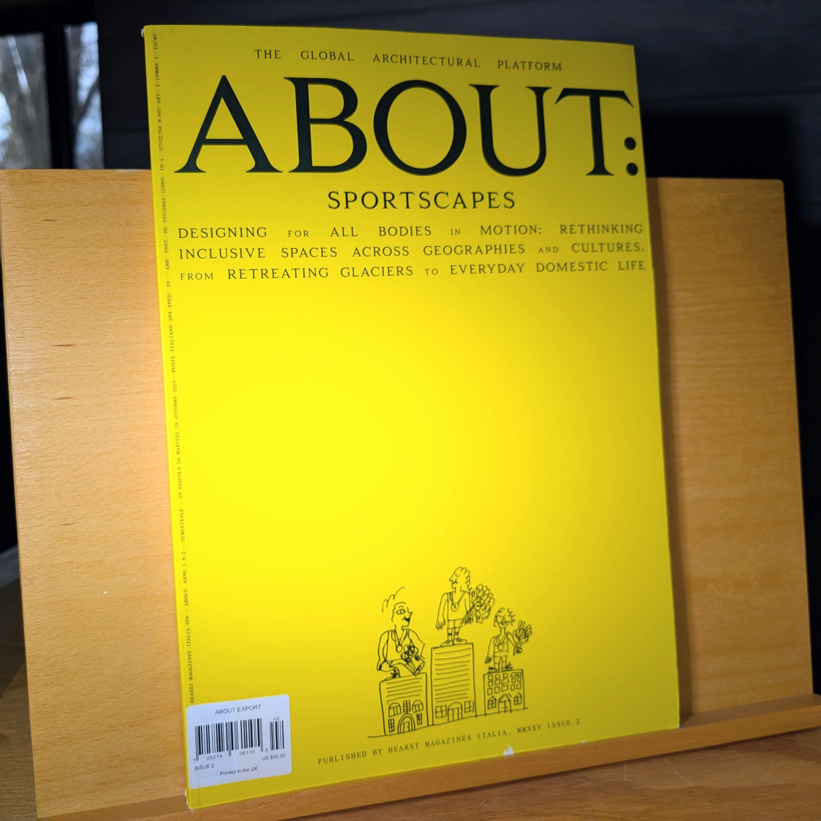 ABOUT: Magazine SPORTSCAPES October 2025 NO LABEL