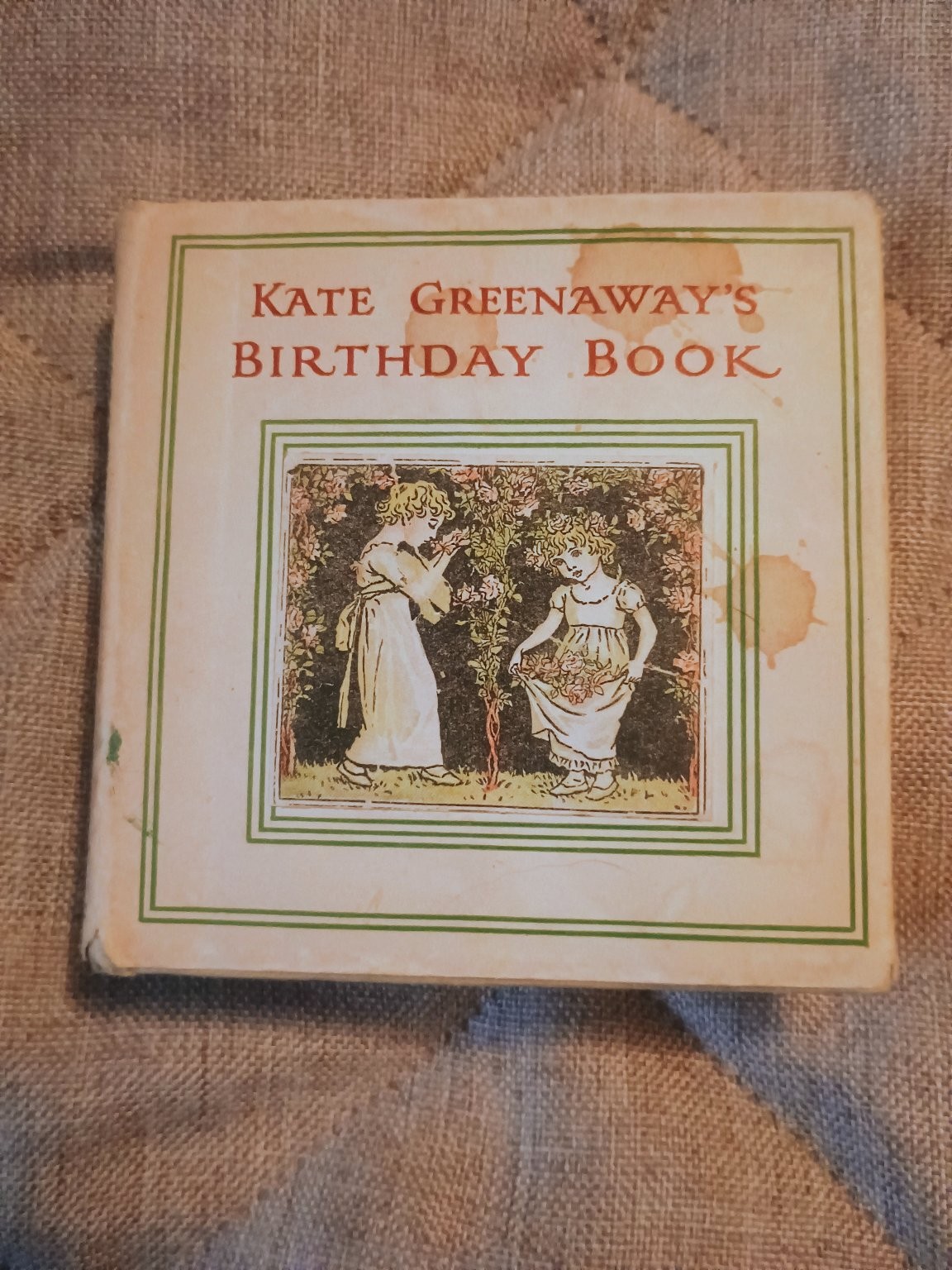 Kate Greenaway&rsquo;s Birthday Book Warne Illustrated Children&rsquo;s Classic Vintage