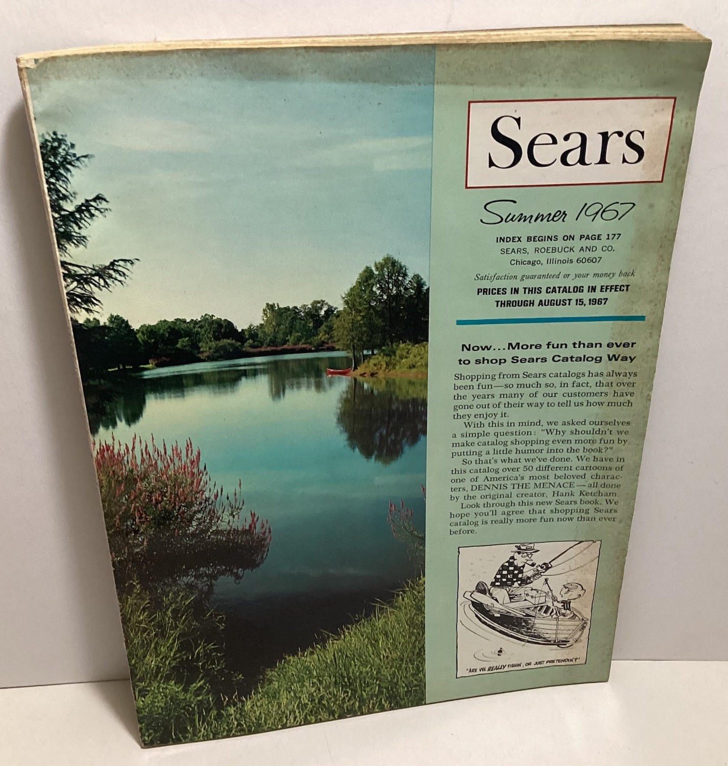 1967 SEARS SUMMER CATALOG 317 PAGES A TO Z ITEMS