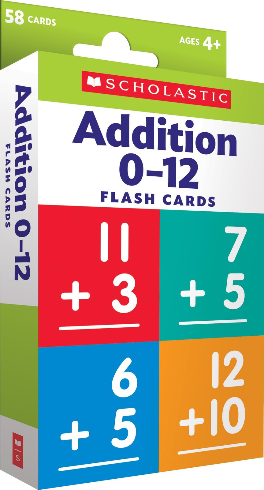 Flash Cards: Addition 0 – 12 Medium