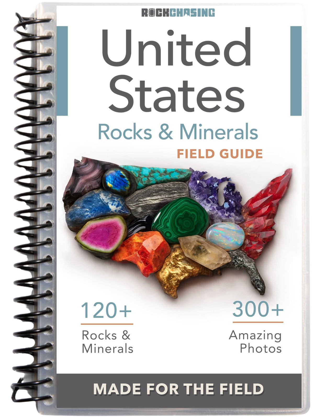Rocks and Minerals of the United States Identification Field Guide | Thick Wa…