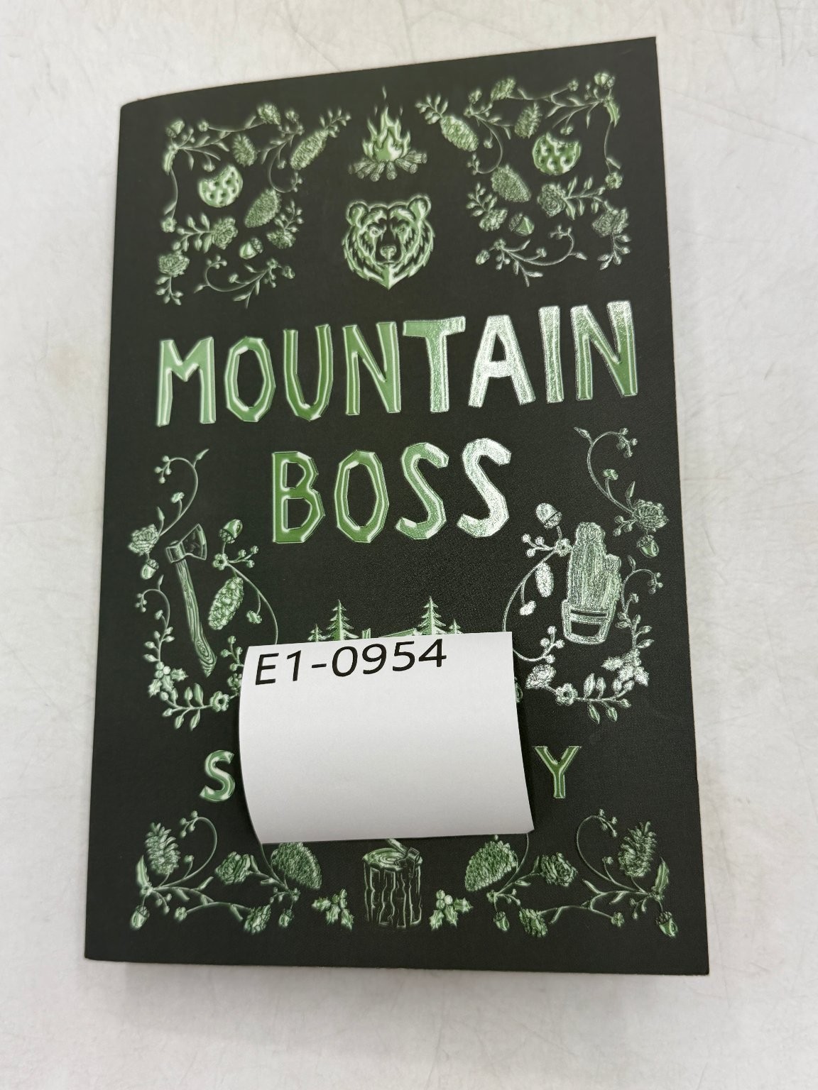 Mountain Boss S.J. Tilly 2025 Signed Special Edition Romance Book One