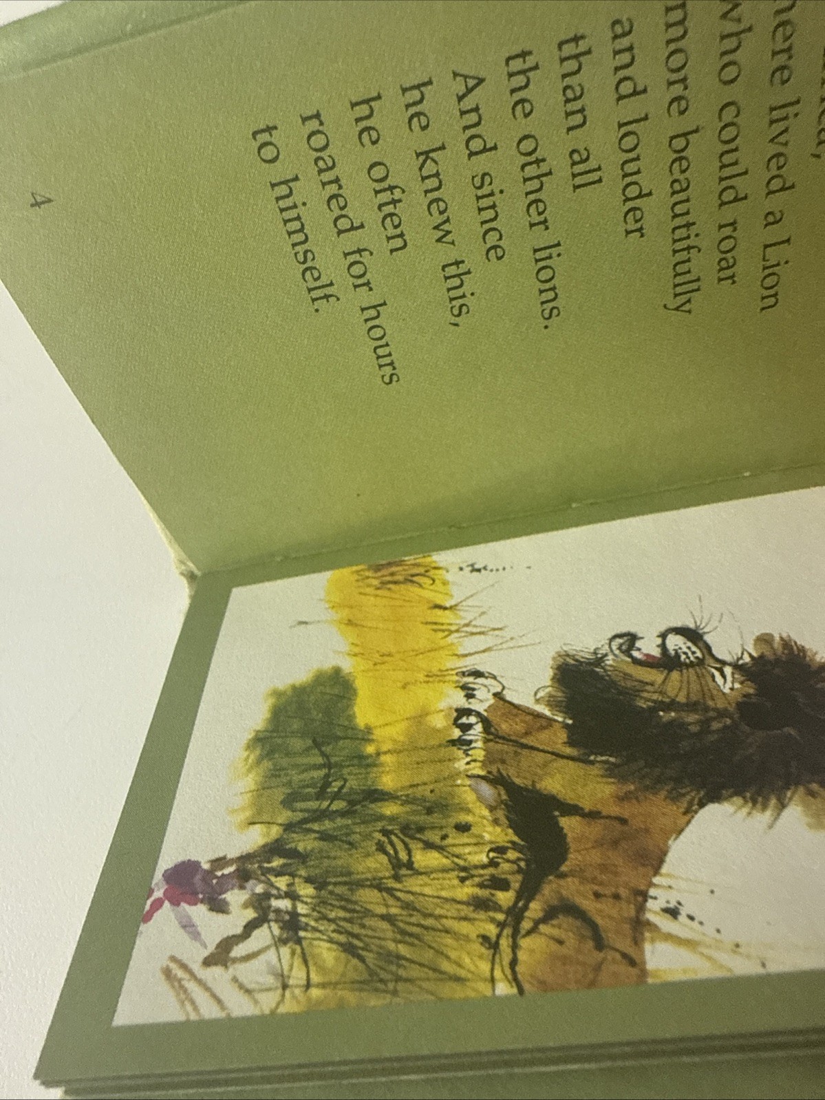 JANUSZ GRABIANSKI&rsquo;S Second Came The Lion Mini Book Martin Circus VTG