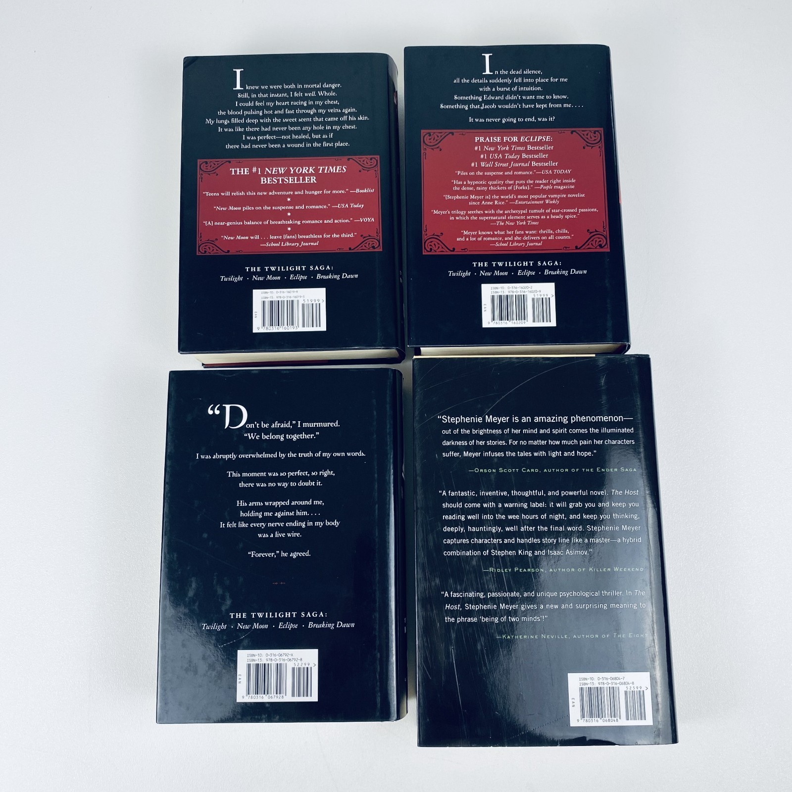 Twilight Saga Hardcover Books plus The Host Stephenie Meyer First Edition Lot