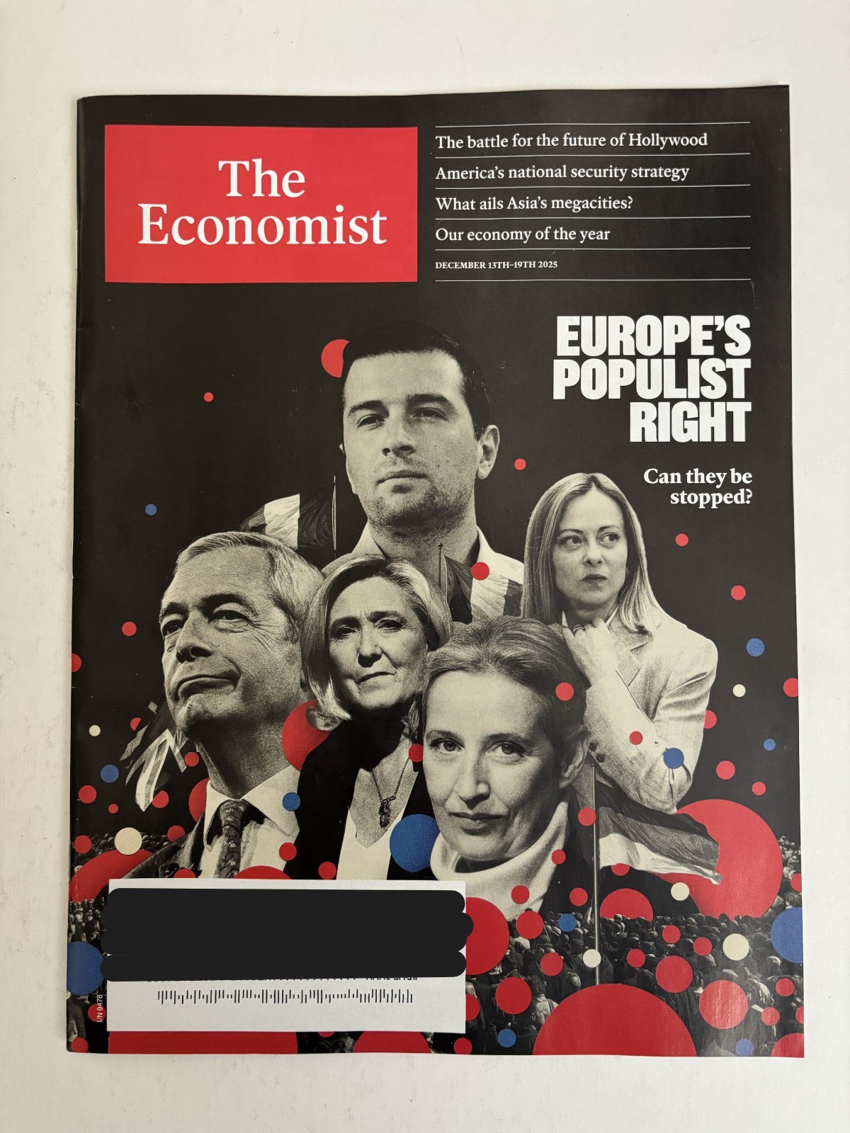 The Economist Magazine December 13th- 19th 2025 Europe&rsquo;s Populist Right