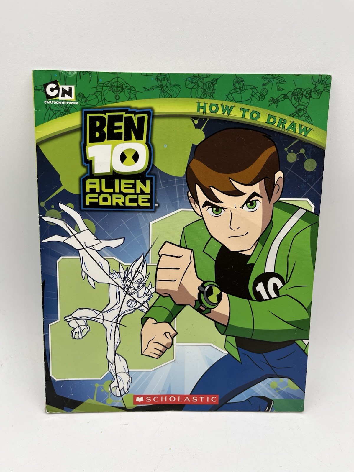 Ben 10 Alien Force: How to Draw by Scholastic Inc. ( 2009, Trade Paperback)