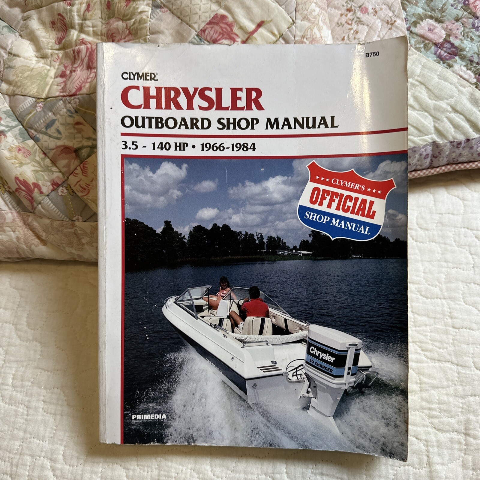 Clymer Chrysler Outboard Shop Manual, 3.5-140 HP, 1966-1984 by Penton Staff