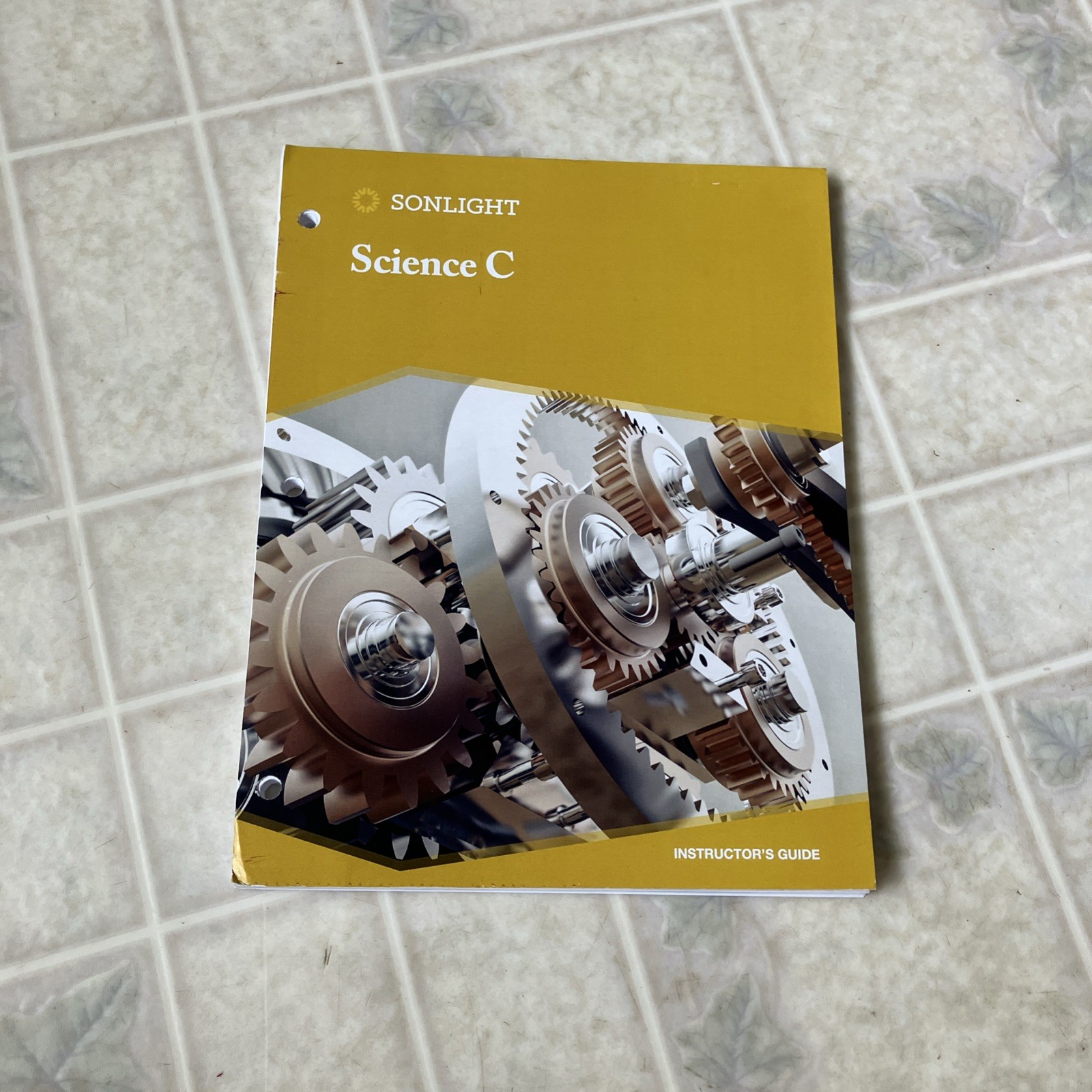 Sonlight Science 5-Day C Instructor&rsquo;s Guide No Binder Geology Meteorology Tech