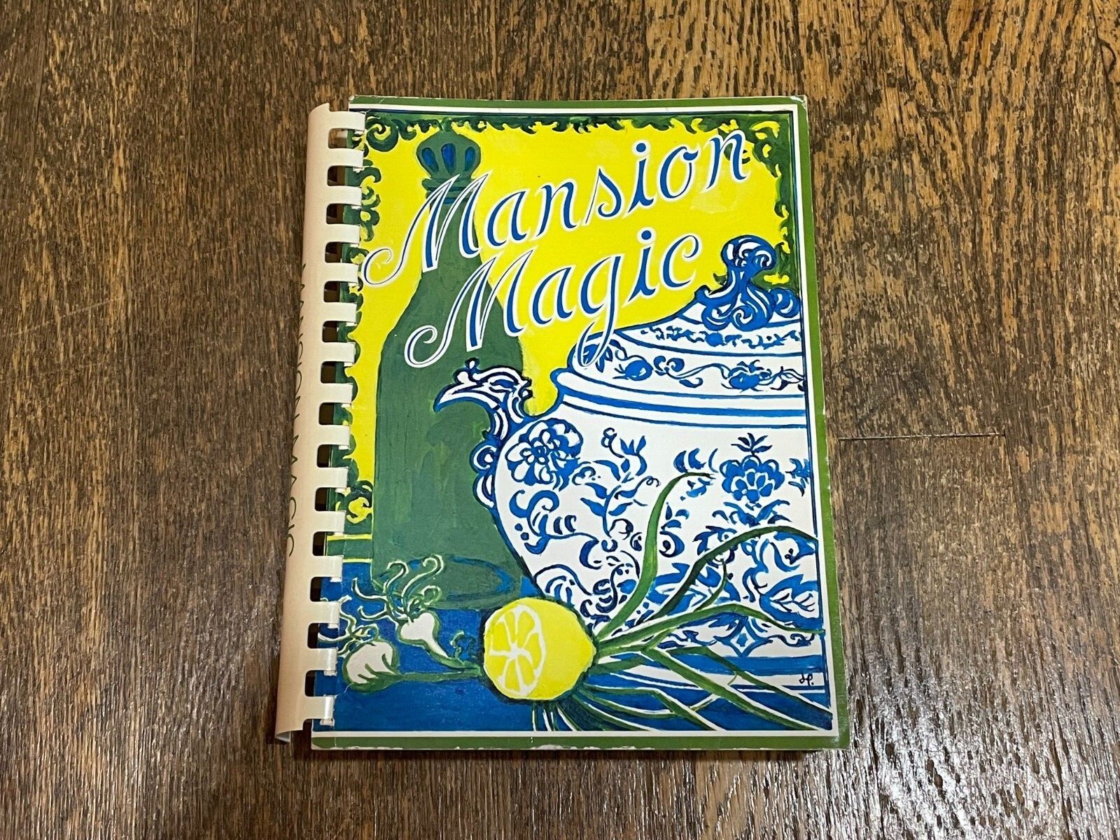 Mansion Magic Local Cookbook Morristown Memorial Hospital NJ 1976 380+ Pages