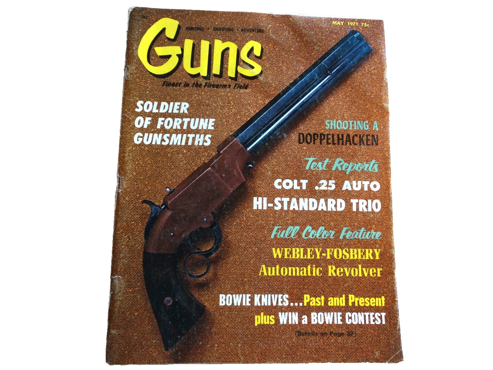 Guns – May 1971 – Colt .25 Automatic