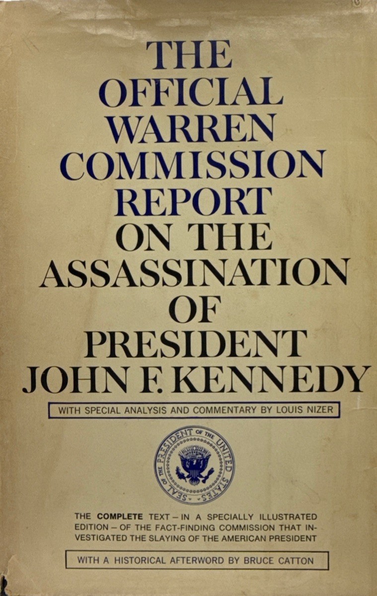The Official Warren Commission Report – Vintage 1964 1st Ed. Hardcover – JFK –