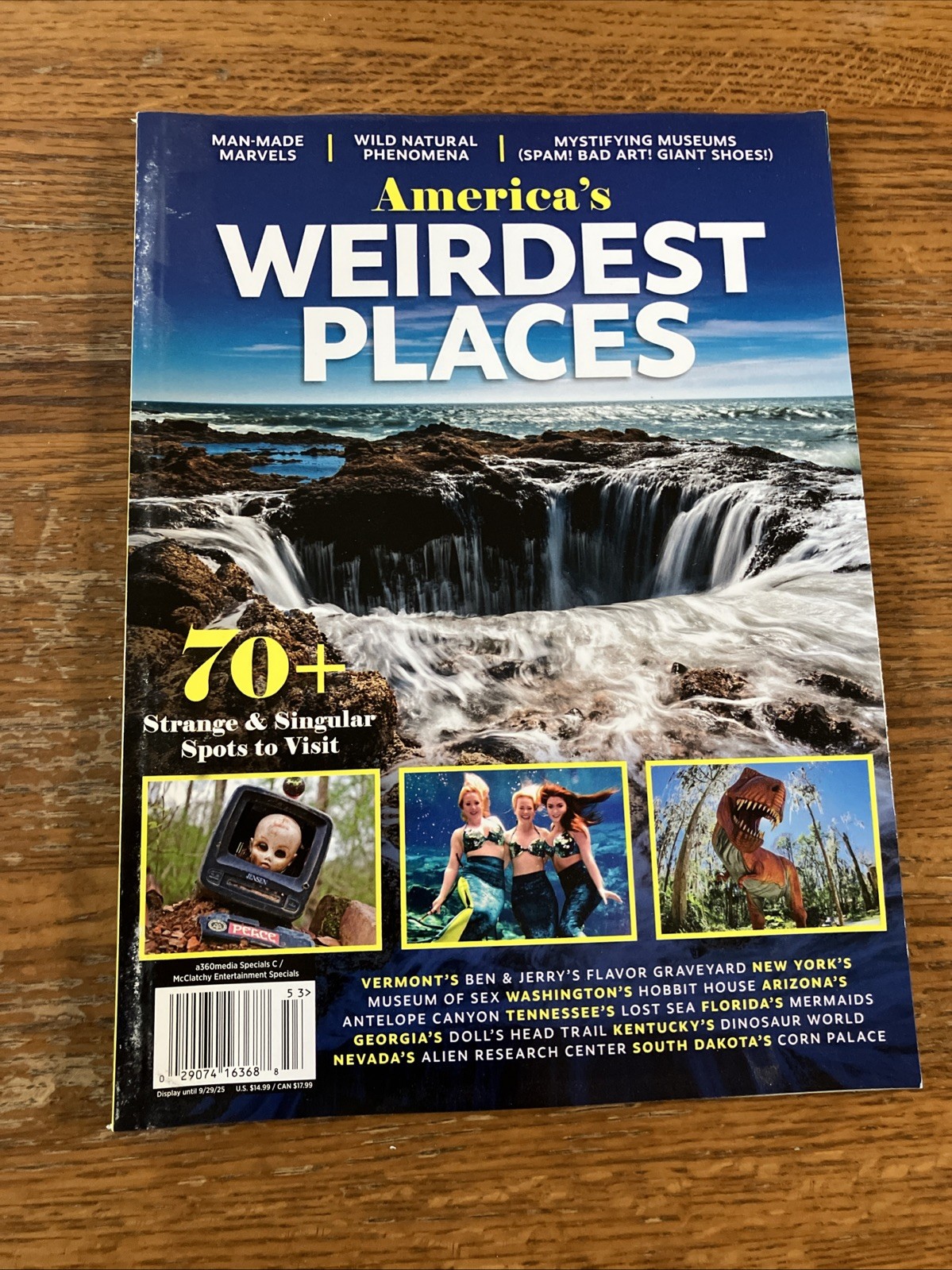 AMERICA&rsquo;S WEIRDEST PLACES MAGAZINE 2025 A360 MEDIA