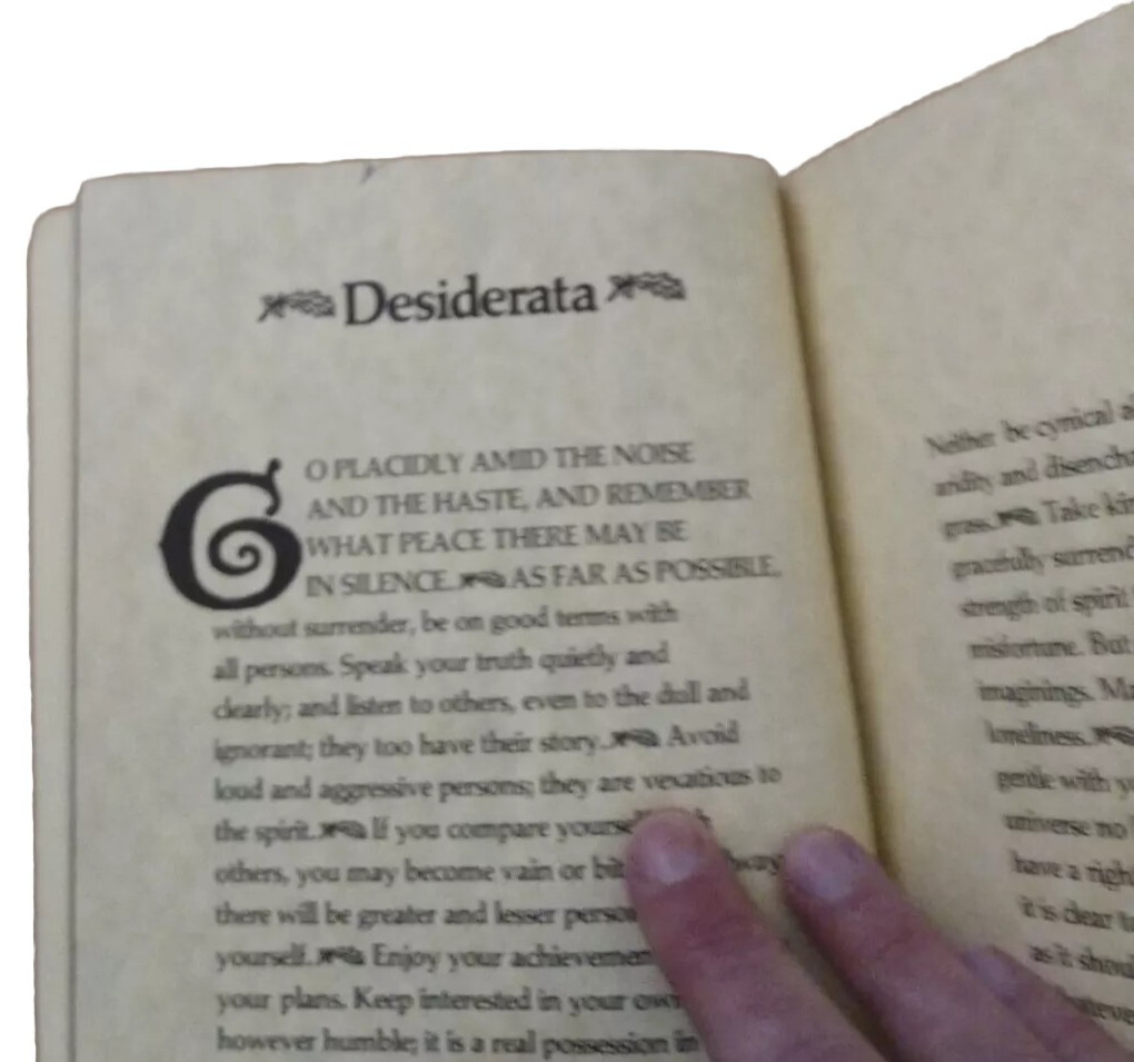 The Desiderata of Happiness: A Collection of Philosophical Poems by Max Ehrmann