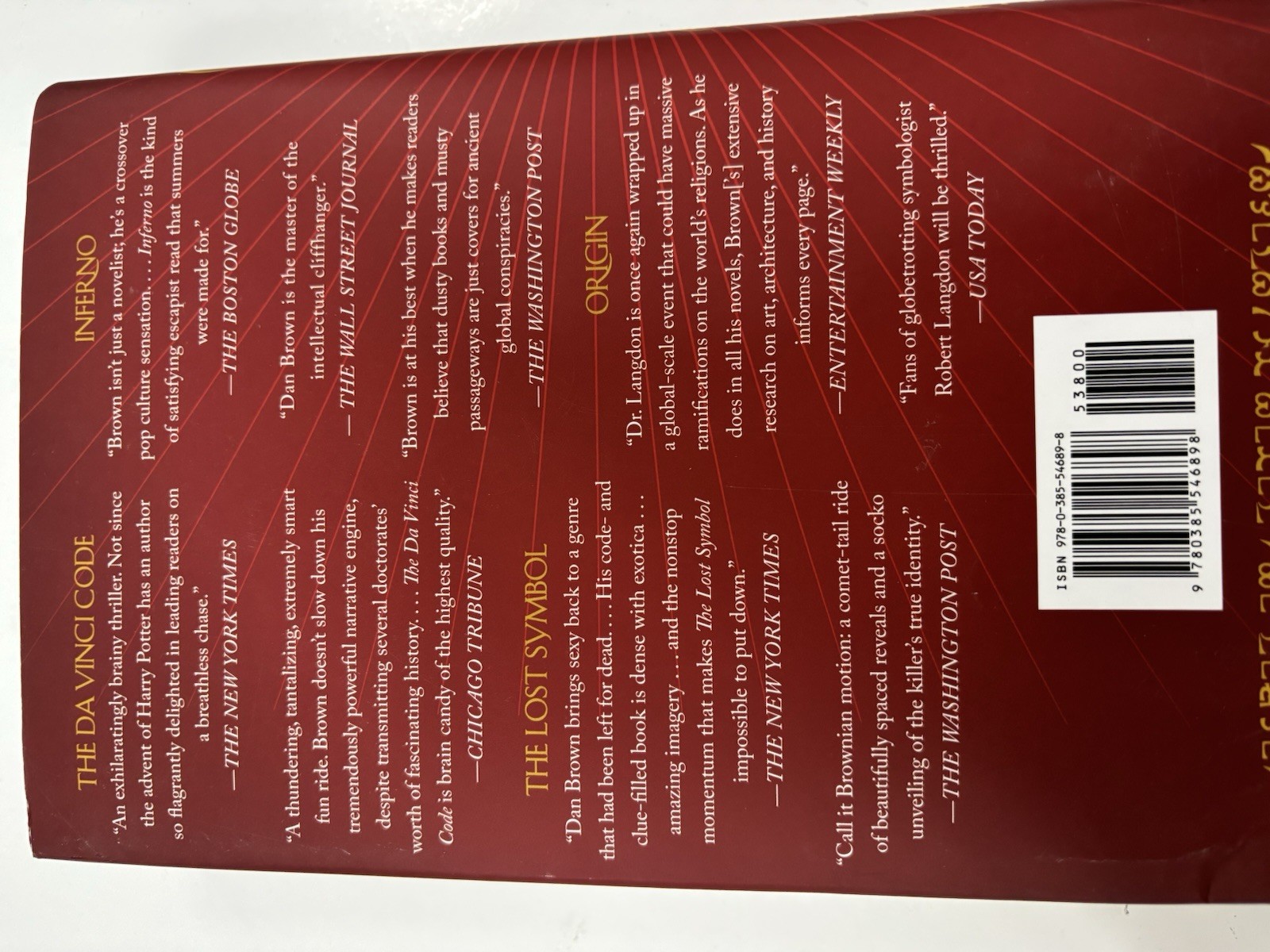 12 Copies The Secret of Secrets: A Novel Robert Langdon Series Dan Brown