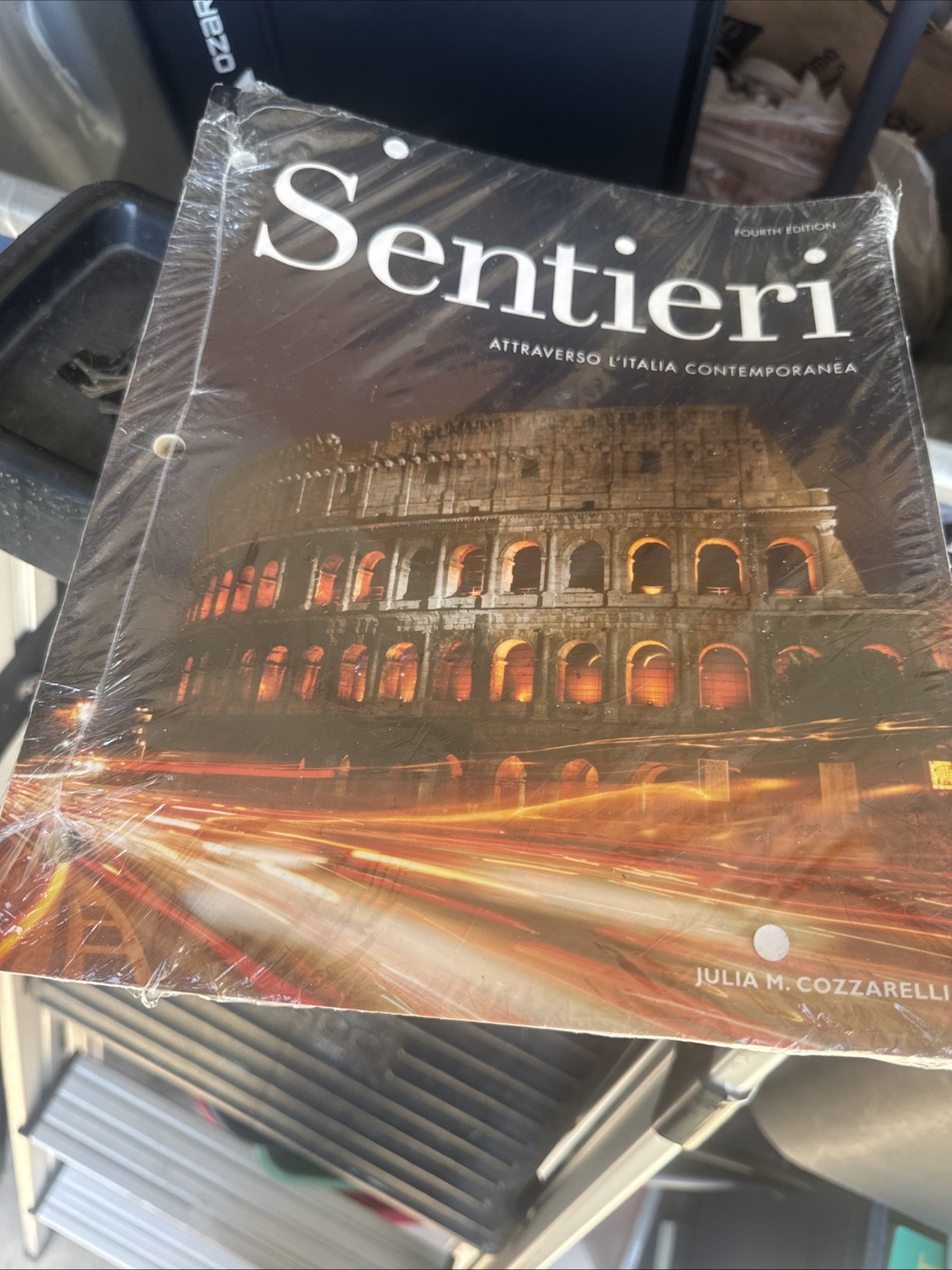 Brand New Sentieri 4th Edition, Julia M. Cozzarelli Italian Textbook!