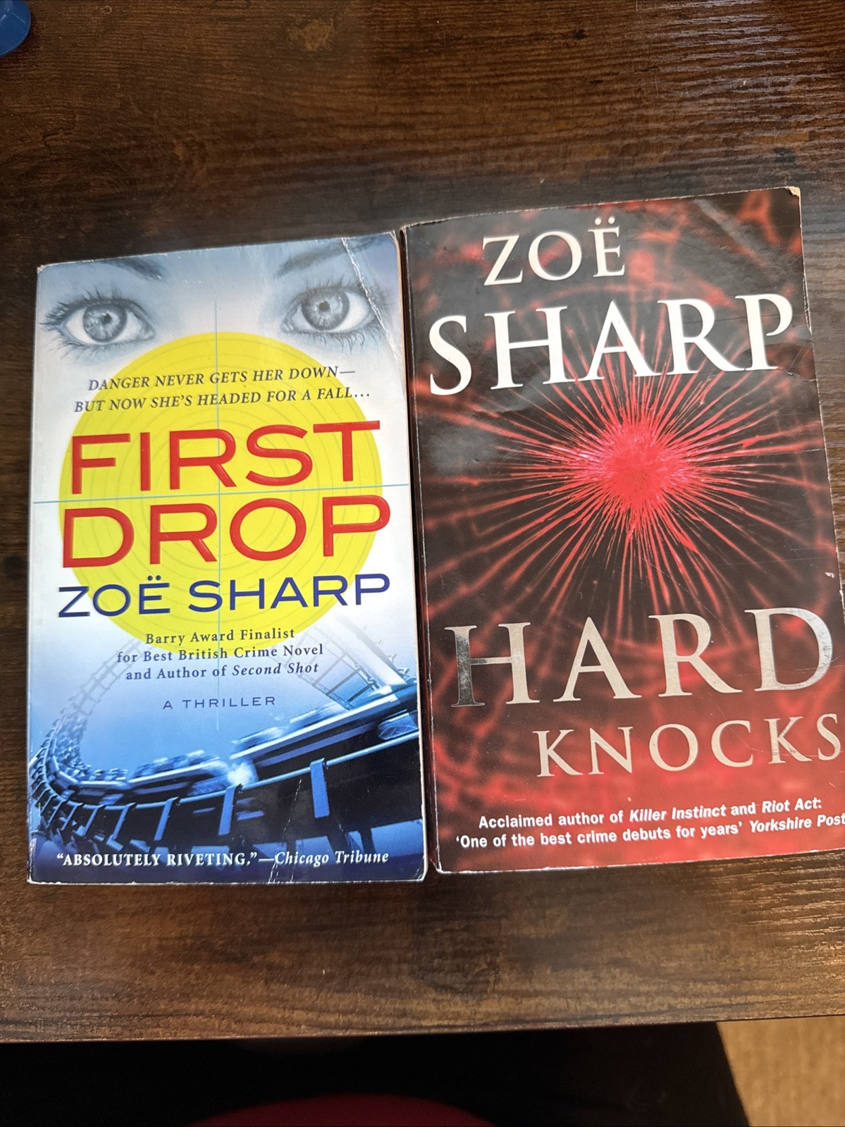 First Drop – Hard Knocks – Paperbacks, by Sharp Zoe