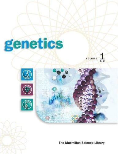 Genetics (Macmillan Science Library) (4 Volume set), Gale Group, Good Book