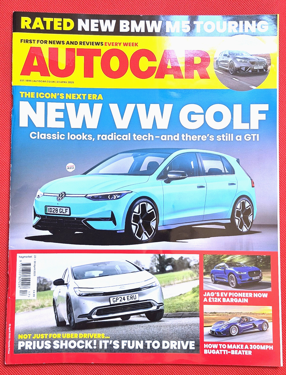 Autocar 23 April 2025 – BMW M4 CS – M5 TOURING – ALAN MANN 68 EDITION ESCORT Mk1