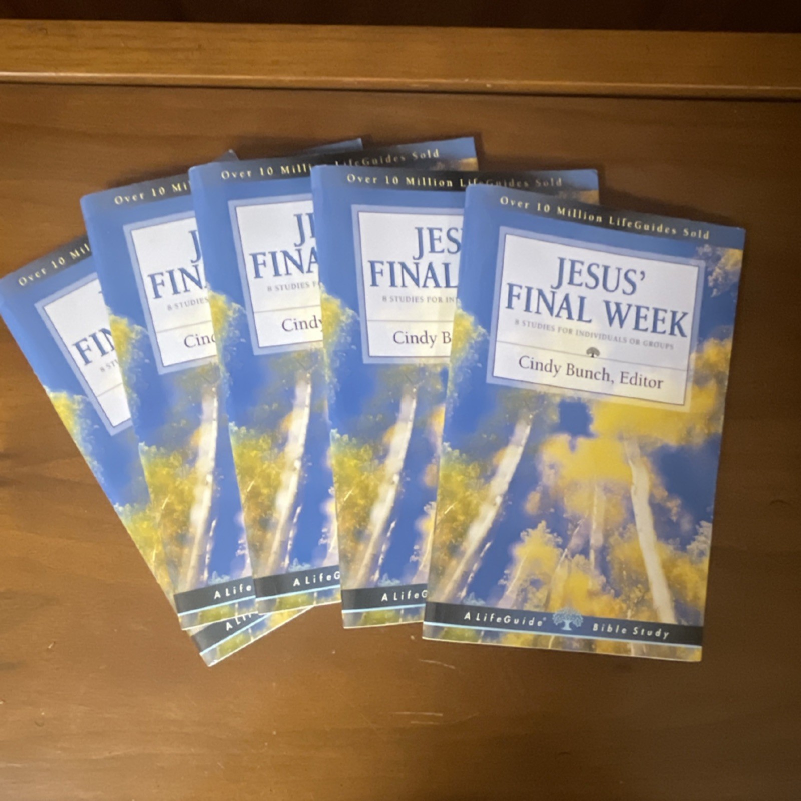 InterVarsity Press Jesus&rsquo; Final Week by Cindy Bunch LifeGuide Bible Study Guide