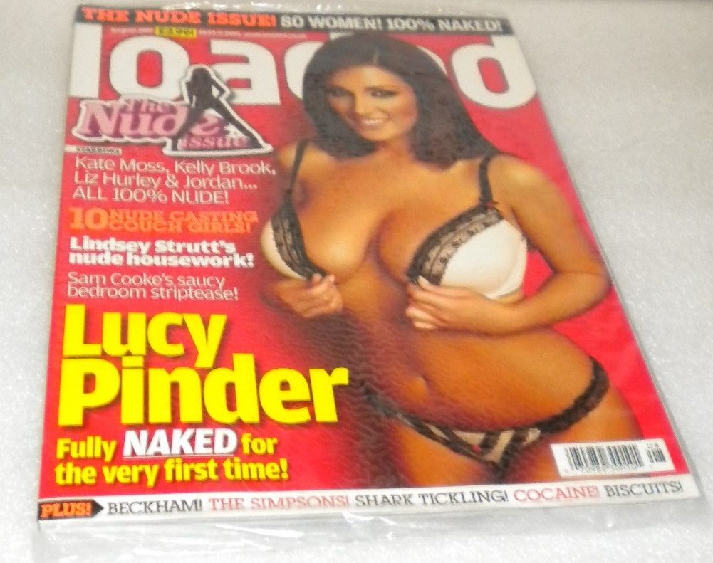 LOADED 2007 magazine LUCY PINDER Matt Groening JORDAN Lindsey Strutt