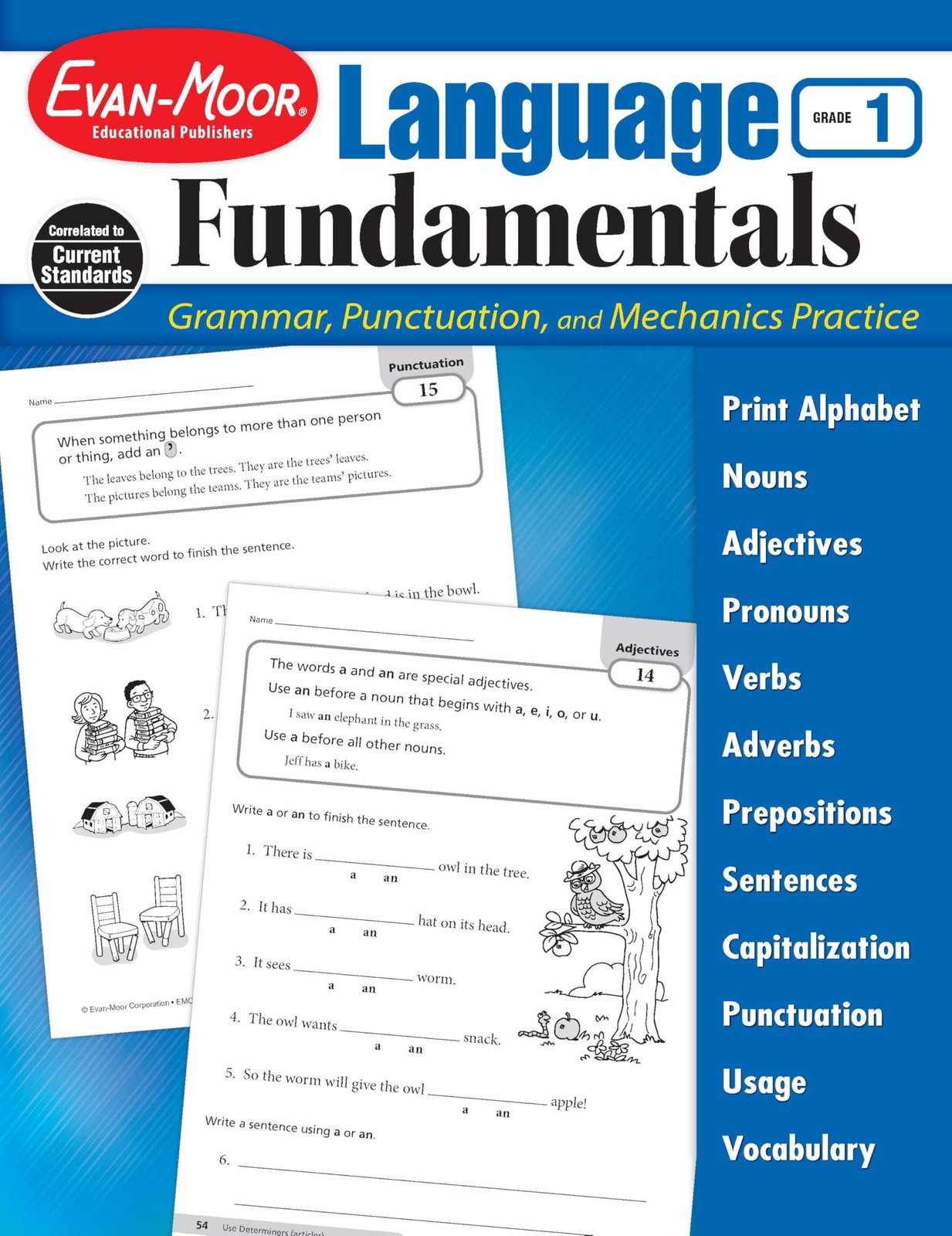 Language Fundamentals, Grade 1