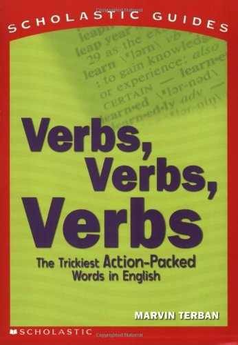 Verbs! Verbs! Verbs! (Scholastic – Paperback, by Terban Marvin – Very Good