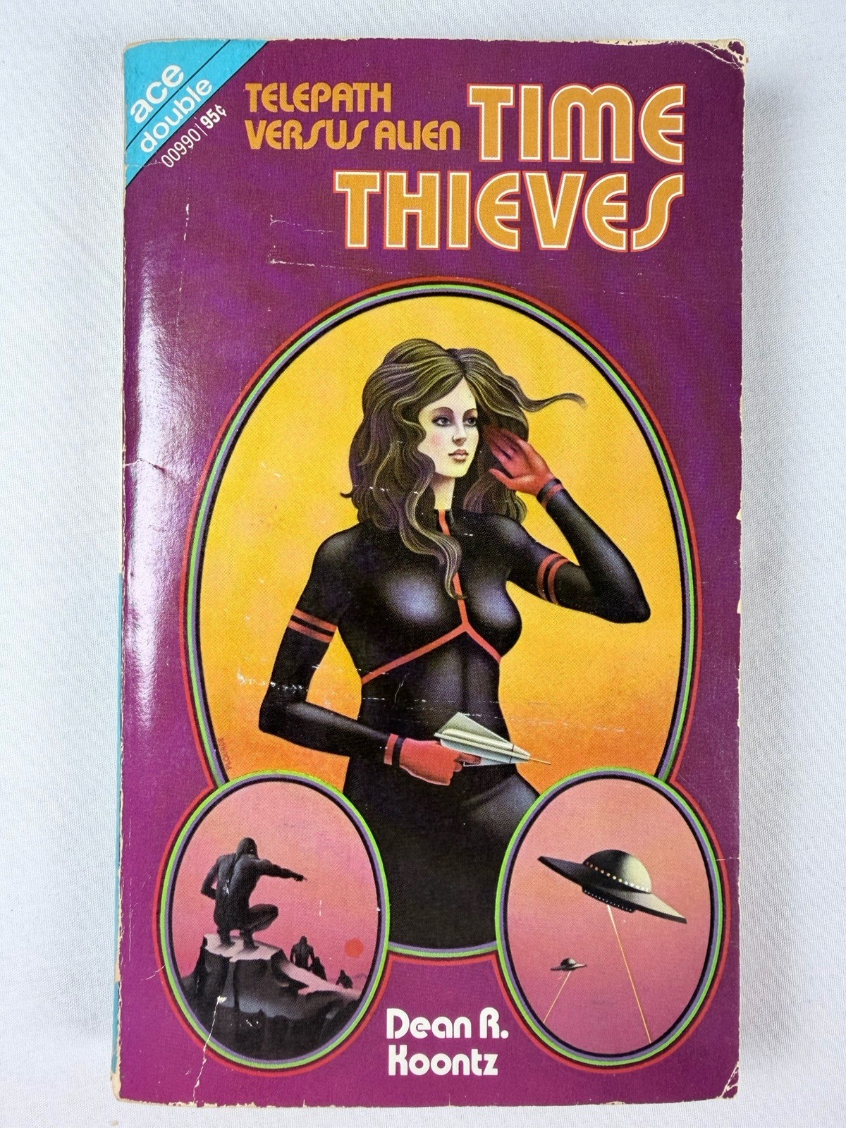 Time Thieves / Against Arcturus Dean Koontz & Susan K. Putney 1972 Ace PB