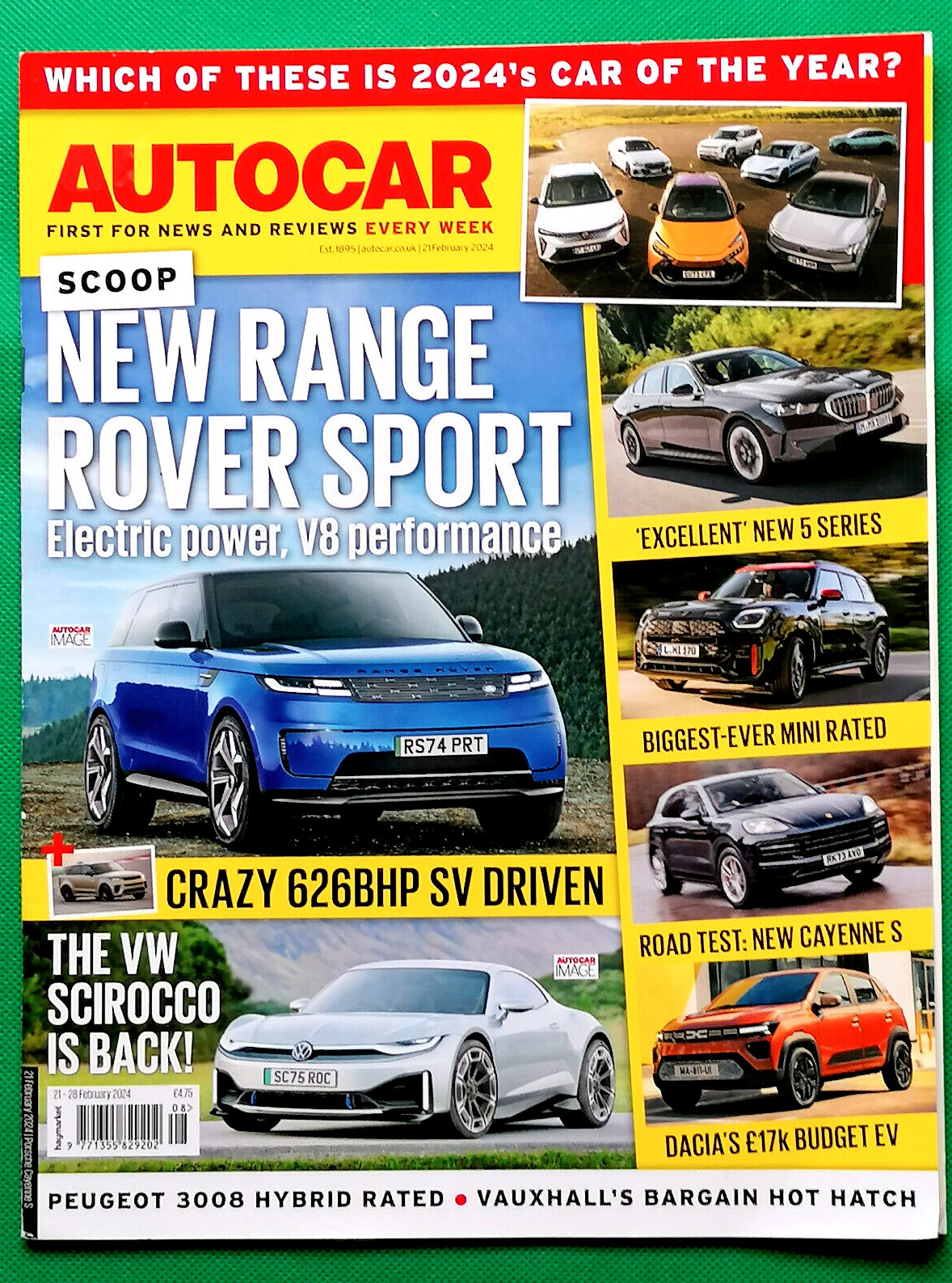 Autocar 21 Feb 2024 – COTY CONTENDERS – 2023 GLOBAL CAR SALES – ASTRA GTC VXR
