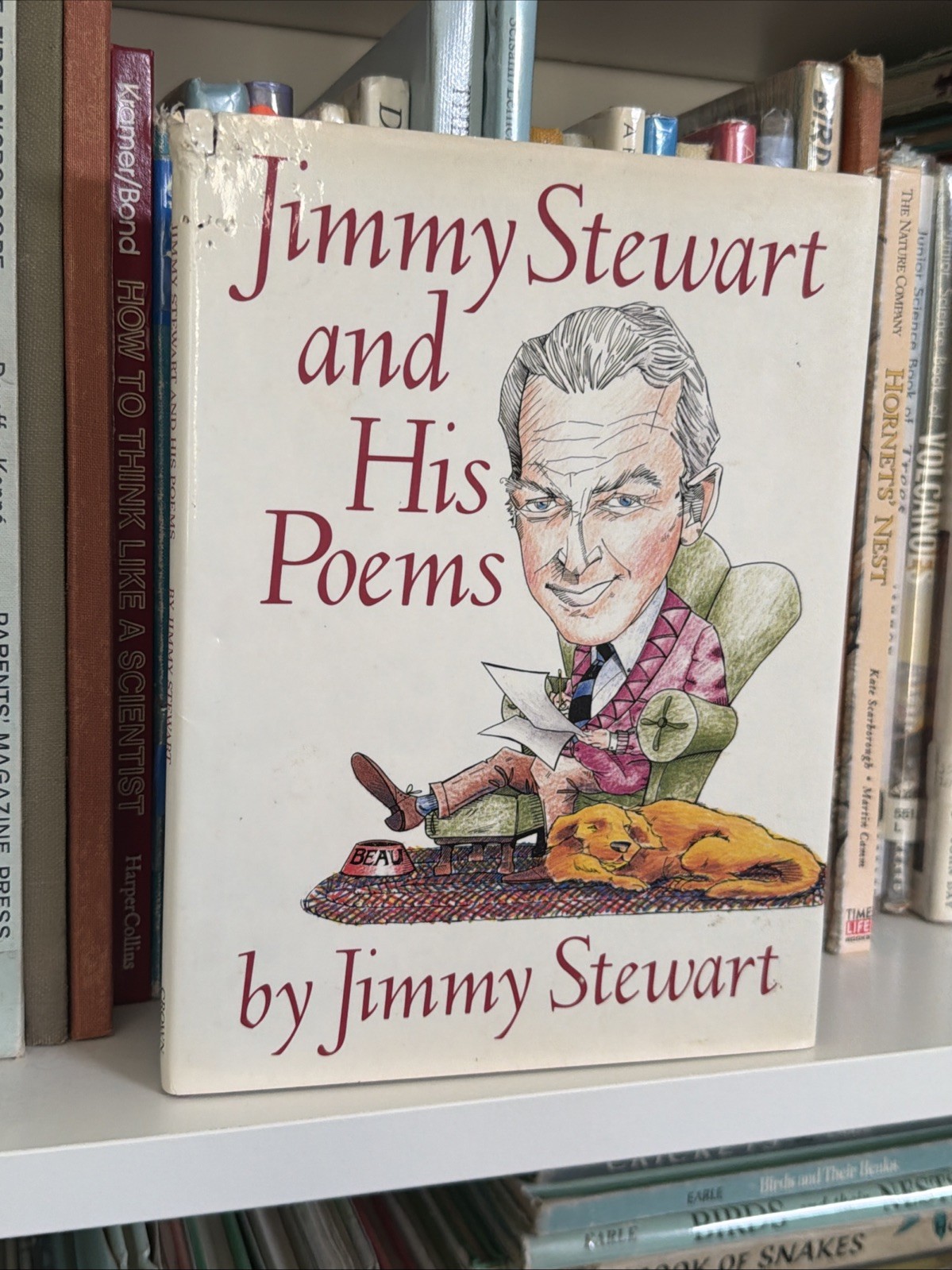 JIMMY STEWART & HIS POEMS – SIGNED by JIMMY STEWART – 1st EDITION, 1st PRINTING